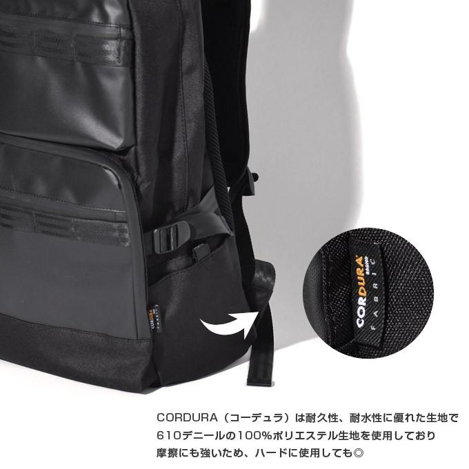 送料無料 CORDURA コーデュラ ダブルポケットスクエアバックパック
