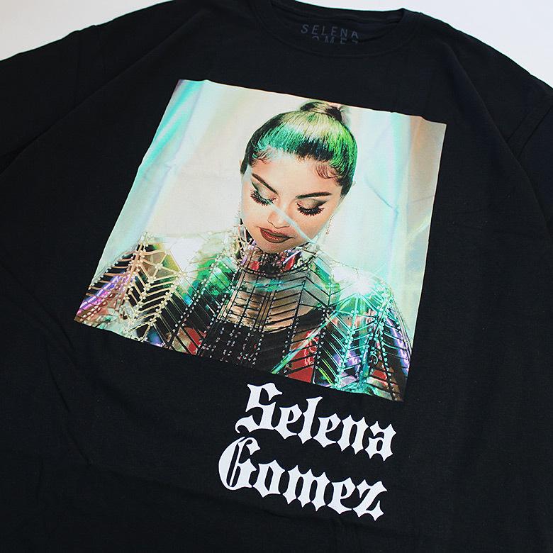 バンT ロックT ROCK T Selena Gomez セレーナ ゴメス LOOK AT