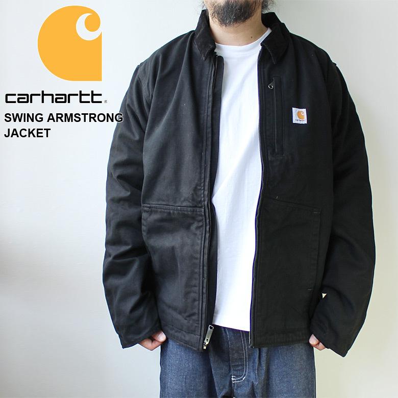 CARHARTT FULL SWING ARMSTRONG JACKET カーハート 103370 BLACK ダックジャケット 大きいサイズ  アメカジ メンズ 大きめ USAモデル : ch-103370 : サクリファイス - 通販 - Yahoo!ショッピング