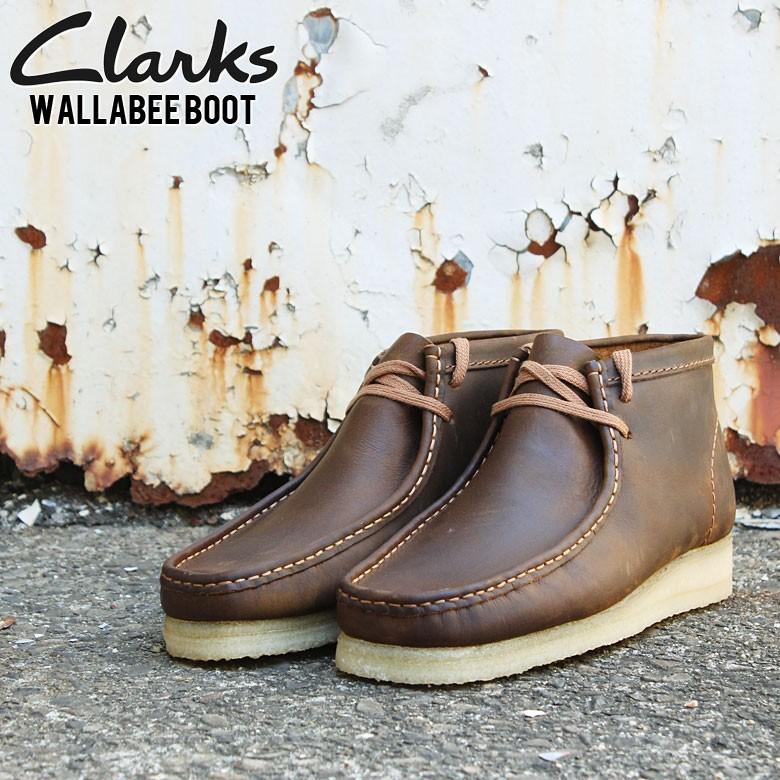 clarks クラークス WALLABEE BOOT BEES WAX LE BROWN ワラビーブーツ