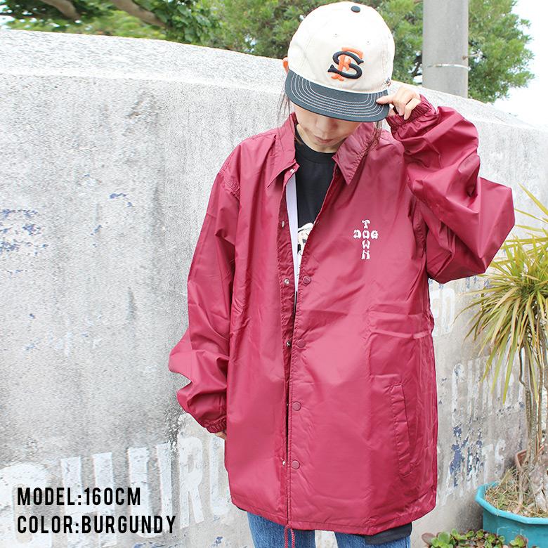DOGTOWN ドッグタウン 大きいサイズ メンズ コーチジャケット 長袖 M L XL 大きめ 長袖 デザイン プリント かっこいい おしゃれ DOGTOWN ドッグタウン 大きいサイズ メンズ コーチジャケット 長袖 M L XL 大きめ 長袖 デザイン プリント かっこいい おしゃれ