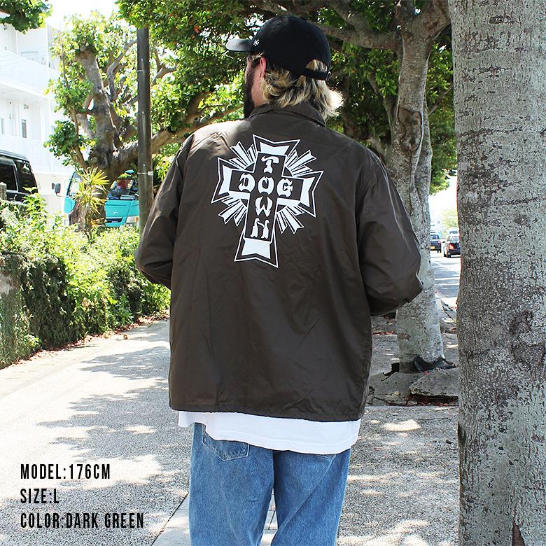 DOGTOWN ドッグタウン 大きいサイズ メンズ コーチジャケット