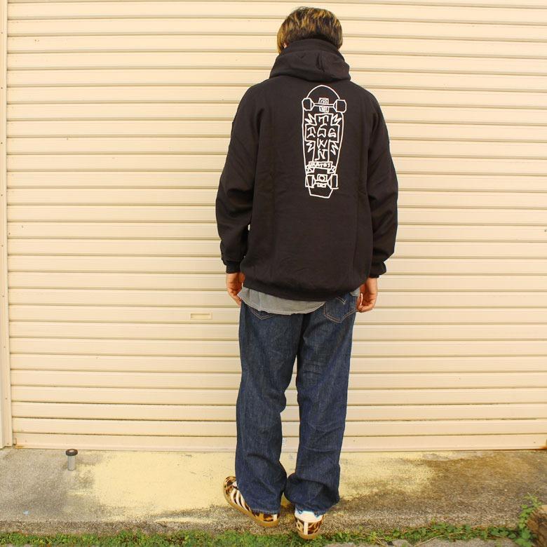DOGTOWN（ドッグタウン） GONZ2 HOODIE プルオーバーパーカー ブラック