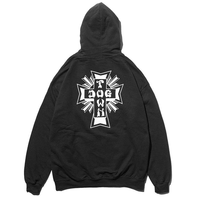 DOGTOWN（ドッグタウン） CROSS LOGO HOODIE プルオーバーパーカー