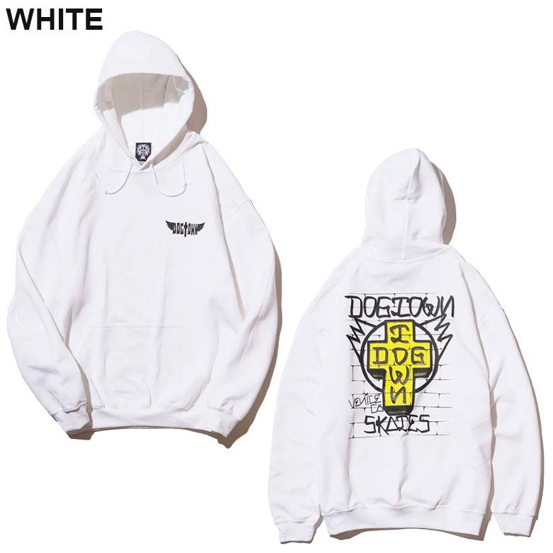 DOGTOWN ドッグタウン WALL HOODIE プルオーバーパーカー ブラック 