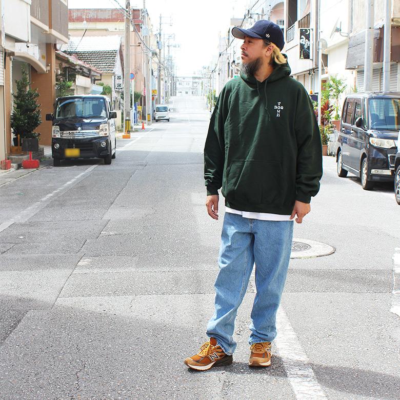 DOGTOWN（ドッグタウン） STONE FISH HOODIE スウェットパーカ 