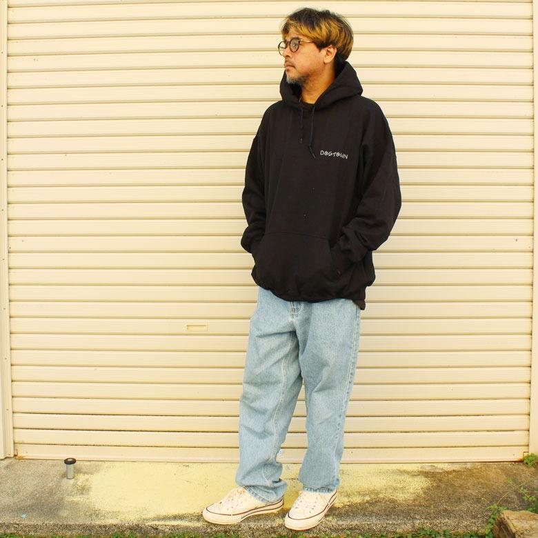 DOGTOWN（ドッグタウン） Scratch Cross HOODIE プルオーバーパーカー 