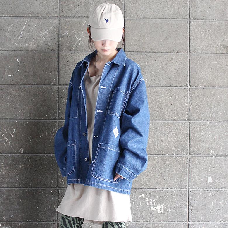 EYEDY アイディー カバーオール ライトジャケット アウター デニム 