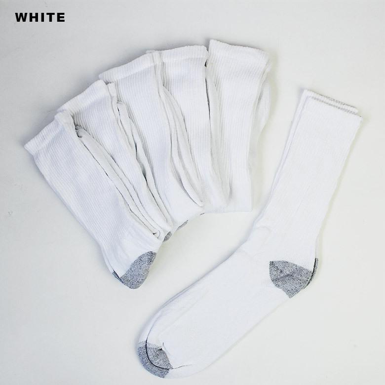 GILDAN ギルダン P6 MENS CREW SOCKS クルーソックス ハイソックス ジム スポーツ ビジネス デイリー アウトドア 通勤 通学 アメリカ US｜sacrifice｜05