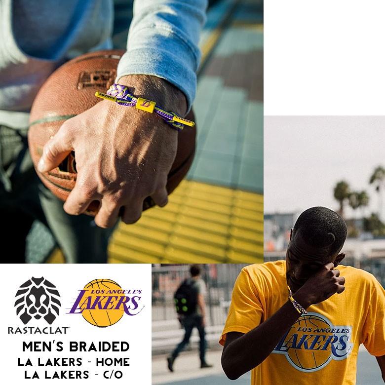 RASTACLAT ラスタクラット ブレスレット シューレース Los Angeles Lakers Black/Yellow　 Purple/Yellow ブラックイエロー パープルイエロー サクリファイス 通販 Yahoo!ショッピング