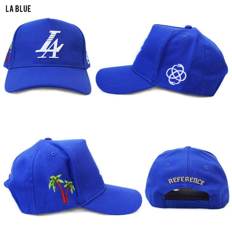 REFERENCE LAロゴ&スター 刺繍 スナップバッグキャップ Timberland Reference リファレンス LAロゴ スナップバック