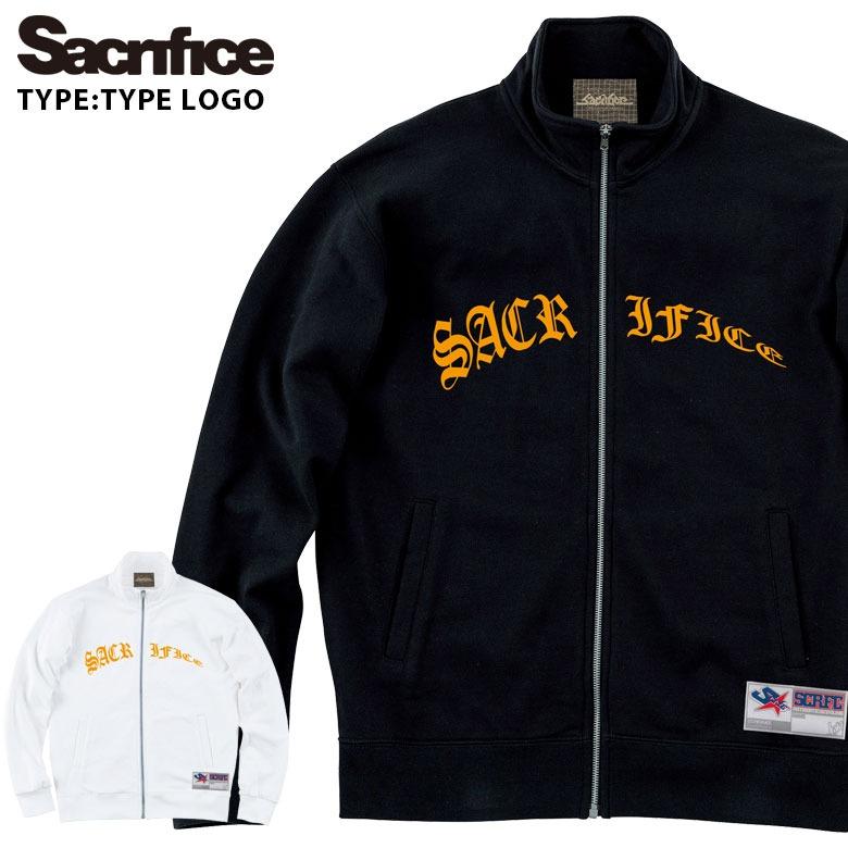 Sacrifice サクリファイス TYPE LOGO ZIP JKT 大きいサイズ メンズ 
