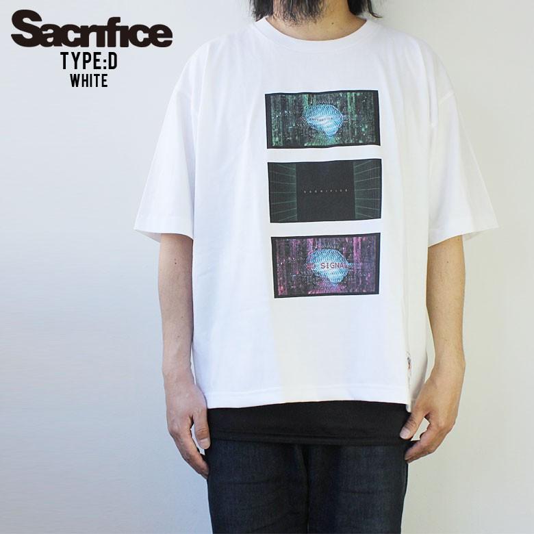 Sacrifice サクリファイス 大きいサイズ メンズ Tシャツ 半袖 Tシャツ M L Xl 半袖tシャツ デザイン プリント かっこいい おしゃれ 人気 安い Sac T006 サクリファイス 通販 Yahoo ショッピング