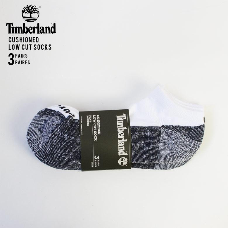Timberland ティンバーランド 3足セット 3Pソックス 靴下 ショート LOW 