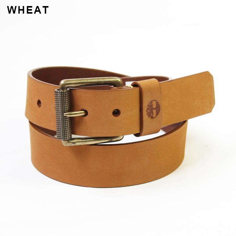 Timberland（ティンバーランド） ベルト メンズ 本革 ロゴ 刻印