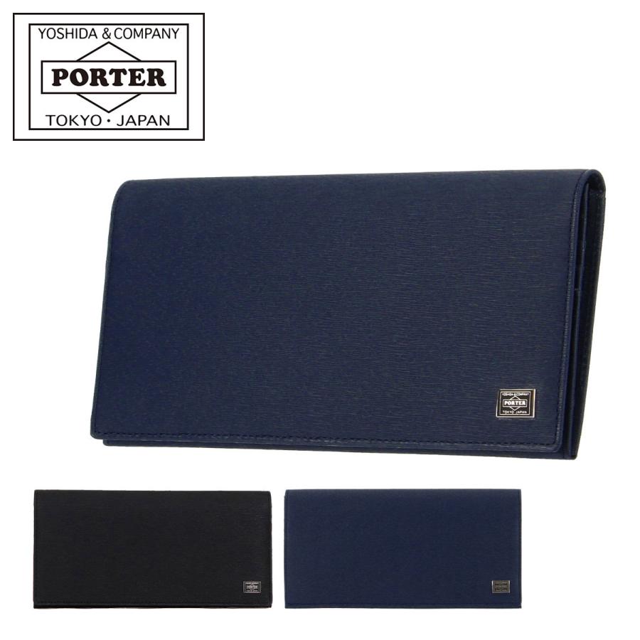 吉田カバン ポーター カレント 052-02202-10 お札入れ 長財布 2つ折り財布 メンズ【中古】 PORTER ポーター カレント ロングウォレット 052-02202 CURRENT 吉田