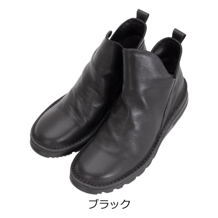 marmelo（マルメロ） ショートブーツ レディース 本革 日本製 軽量 