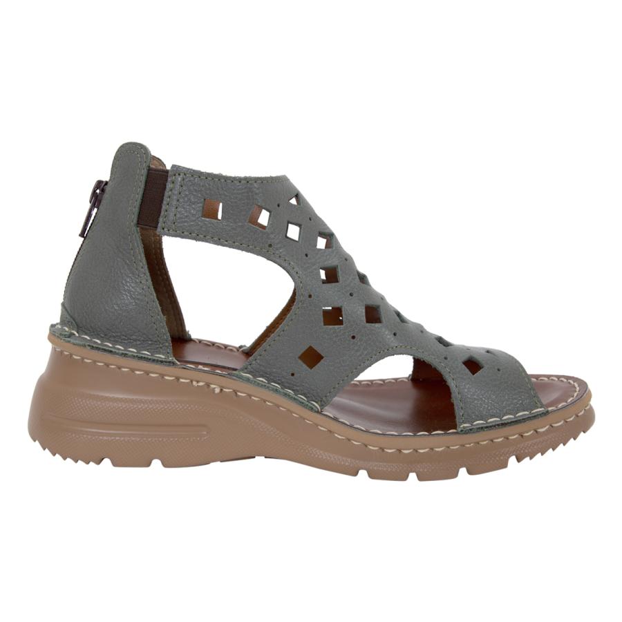 marmelo サンダル レディース 日本製 本革 マルメロ パンチング