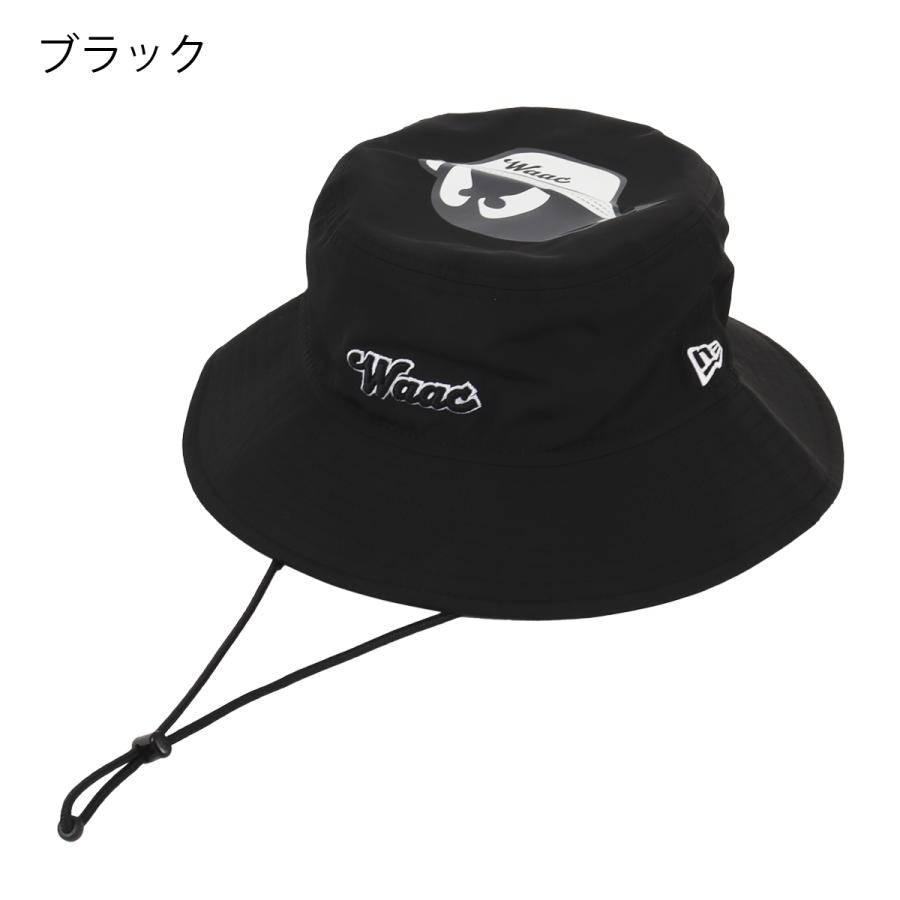 WAAC UNISEX ツバ広ハット　ゴルフ　ブラック WAAC UNISEX ツバ広ハット ゴルフ ブラック WAAC UNISEX ツバ広ハット