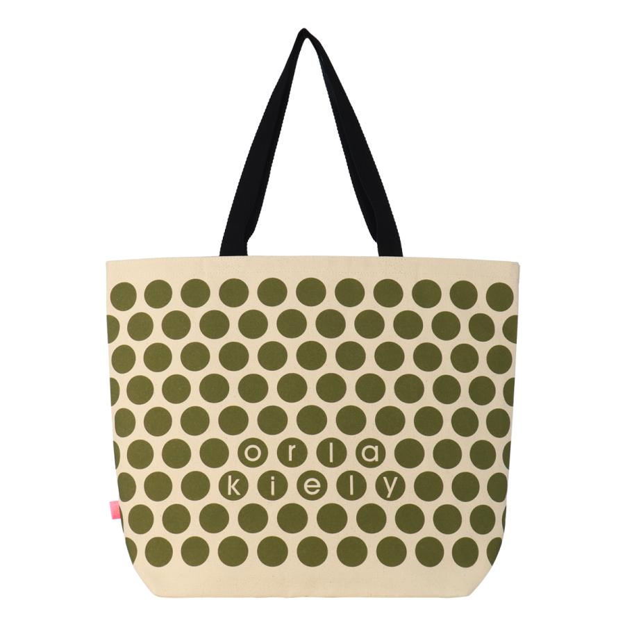 らいち 中古 Orla Kiely トートバッグ ハンドバッグ Orla Kiely（オーラカイリー） トートバッグ B4 帆布 ミュージアム