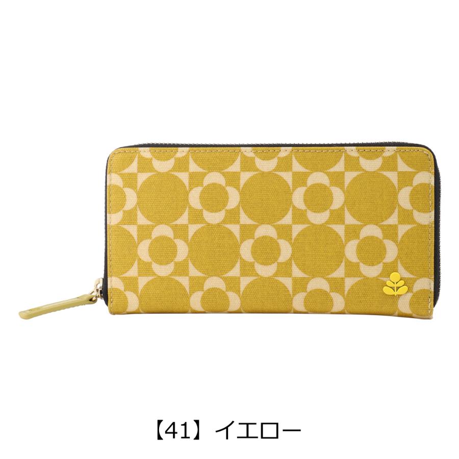 Orla Kiely（オーラカイリー） 長財布 ラウンドファスナー レトロ