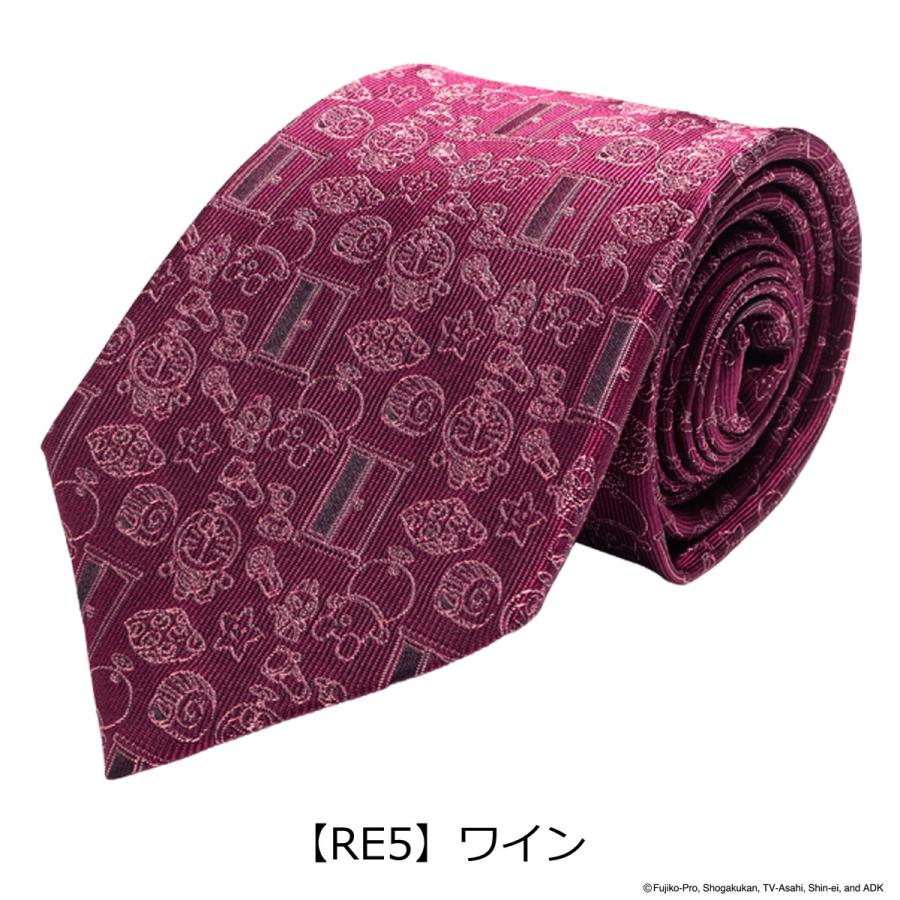 ドラえもん ネクタイ 112015105 ひみつ道具いろいろ 日本製 メンズ