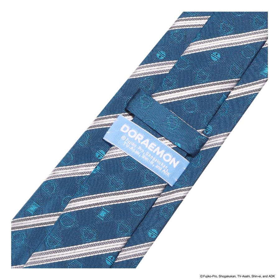 ドラえもん ネクタイ 112015108 アイコンストライプ 日本製 メンズ