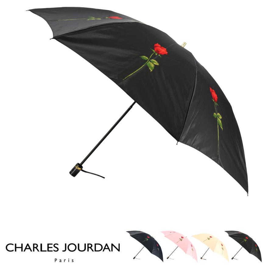 CHARLES JOURDAN シャルルジョルダン 折りたたみ傘 レディース CHARLES JOURDAN シャルルジョルダン 折りたたみ傘 レディース