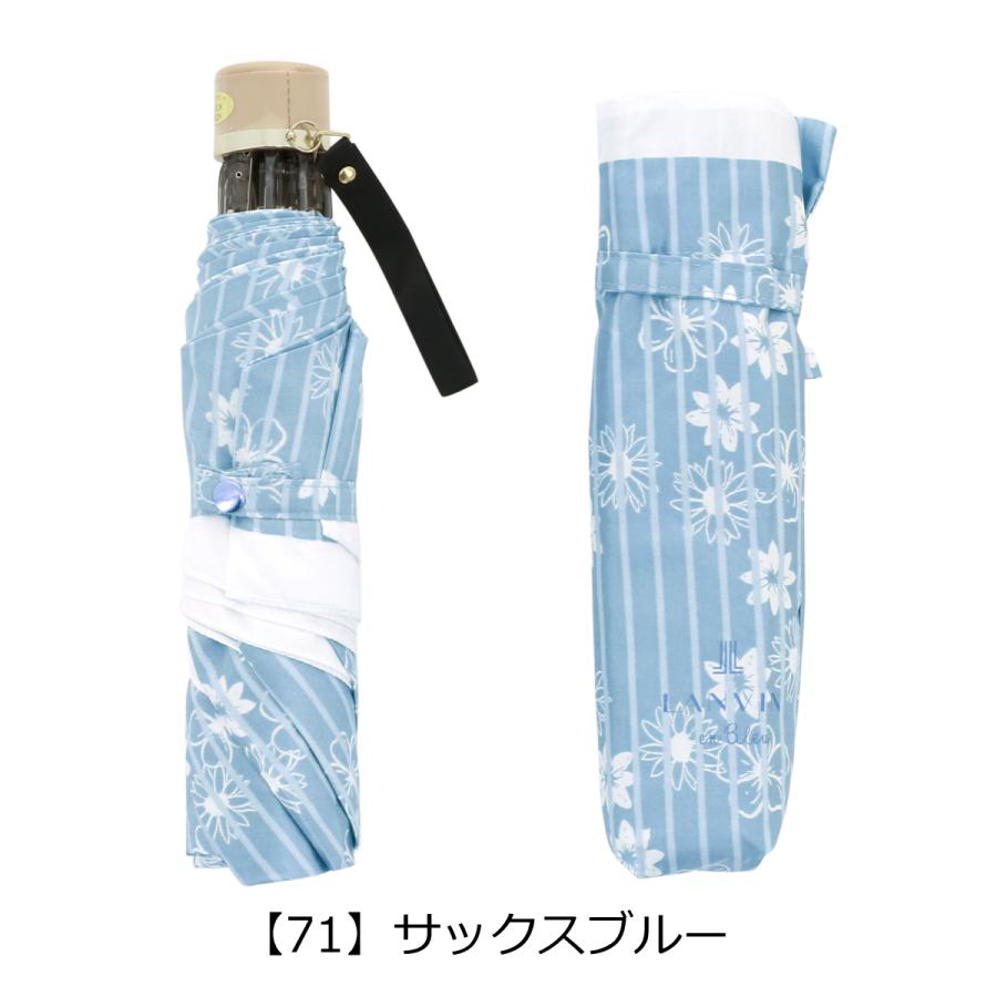 LANVIN en Bleu ランバンオンブルー 傘 折りたたみ傘 レディース