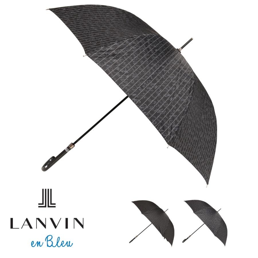 ランバンオンブルー 傘 長傘 メンズ ジャンプ式 雨傘 21-084-10334-03 LANVIN en Blue | ストライプ 紳士傘 ブランド サックスバーPayPayモール店 - 通販 - PayPayモール