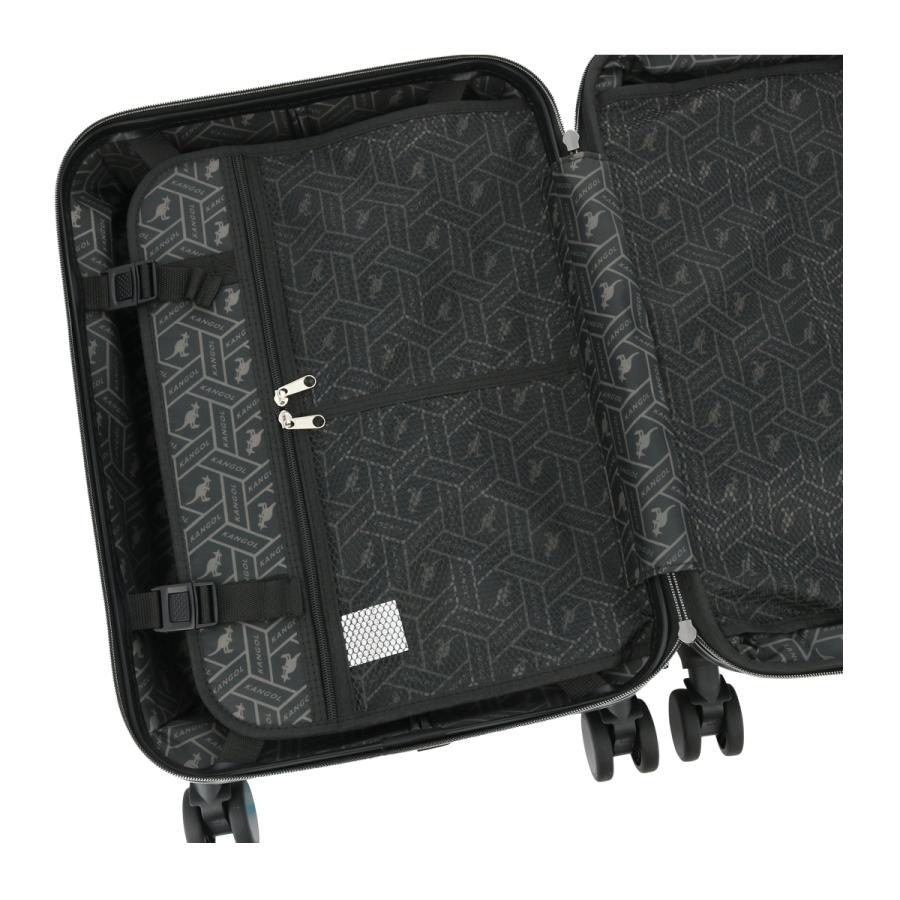 KANGOL（カンゴール） スーツケース 機内持ち込み 38(43)L 36cm 3.6kg