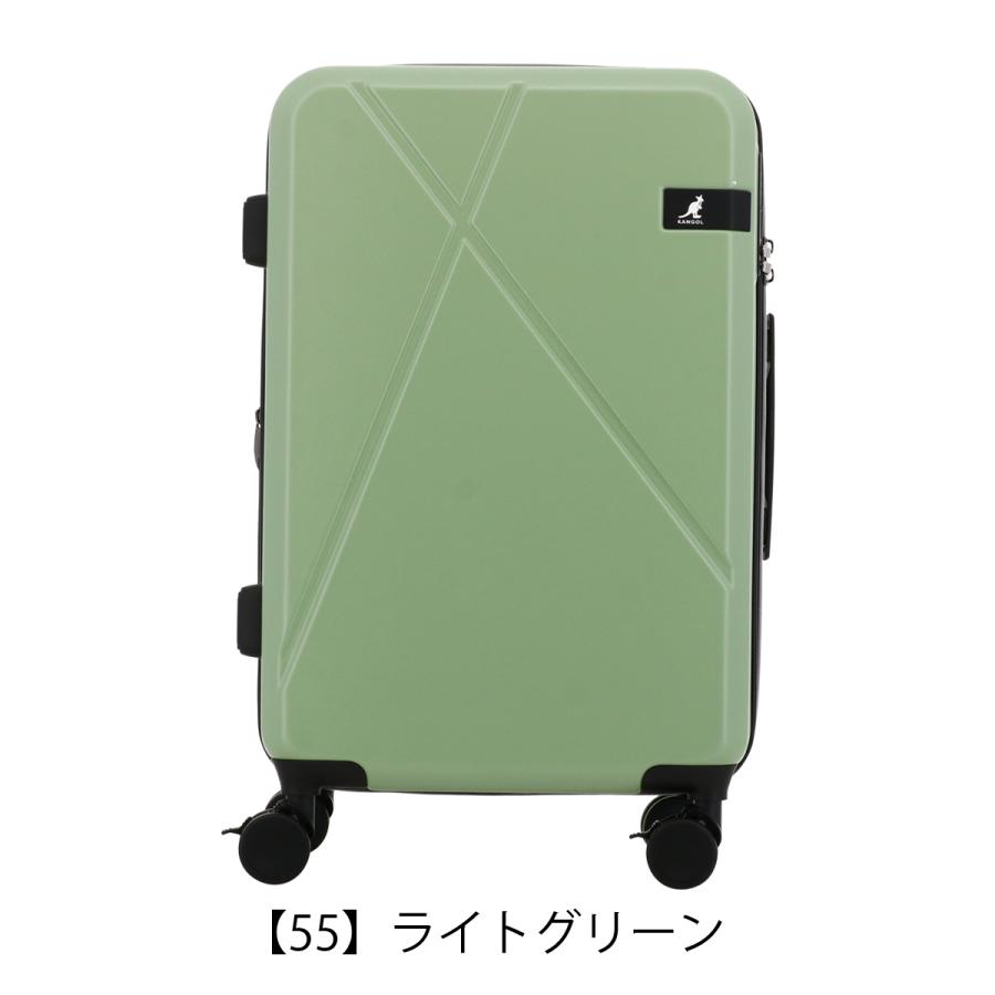 KANGOL（カンゴール） スーツケース 49(55)L 38cm 3.8kg クロスエイト