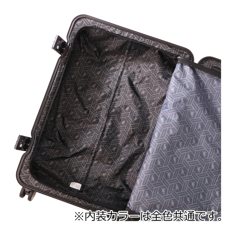 KANGOL（カンゴール） スーツケース 65L 70cm 4.5kg クロスエイト
