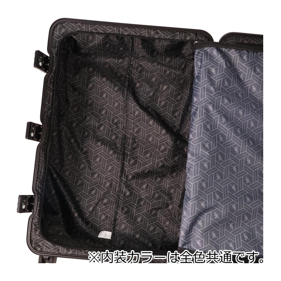 KANGOL（カンゴール） スーツケース 90L 75cm 5.2kg クロスエイト