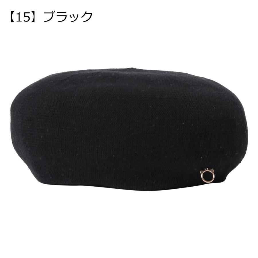 ポールアンドジョー アクセソワ ベレー帽 帽子 レディース 猫チャーム 26-113-69441 PAUL＆JOE ACCESSOIRES サイズ調節可能 ドット｜sacsbar｜13