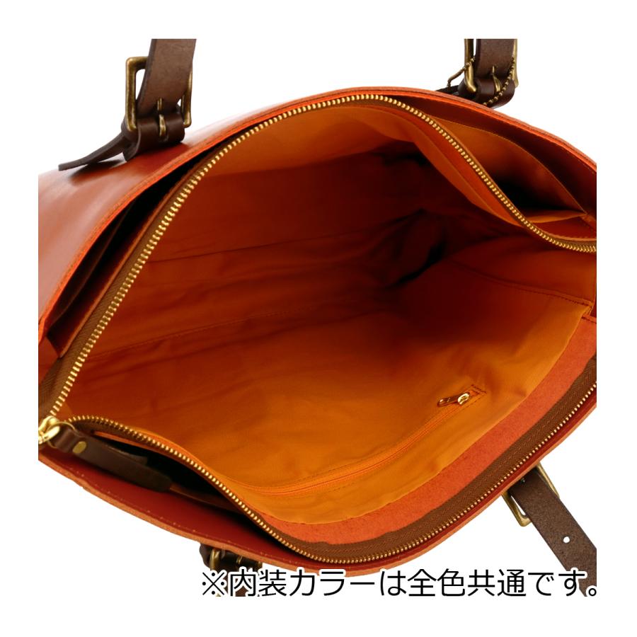 Zeha トートバッグ A4 本革 姫路レザー メンズ レディース 日本製 290