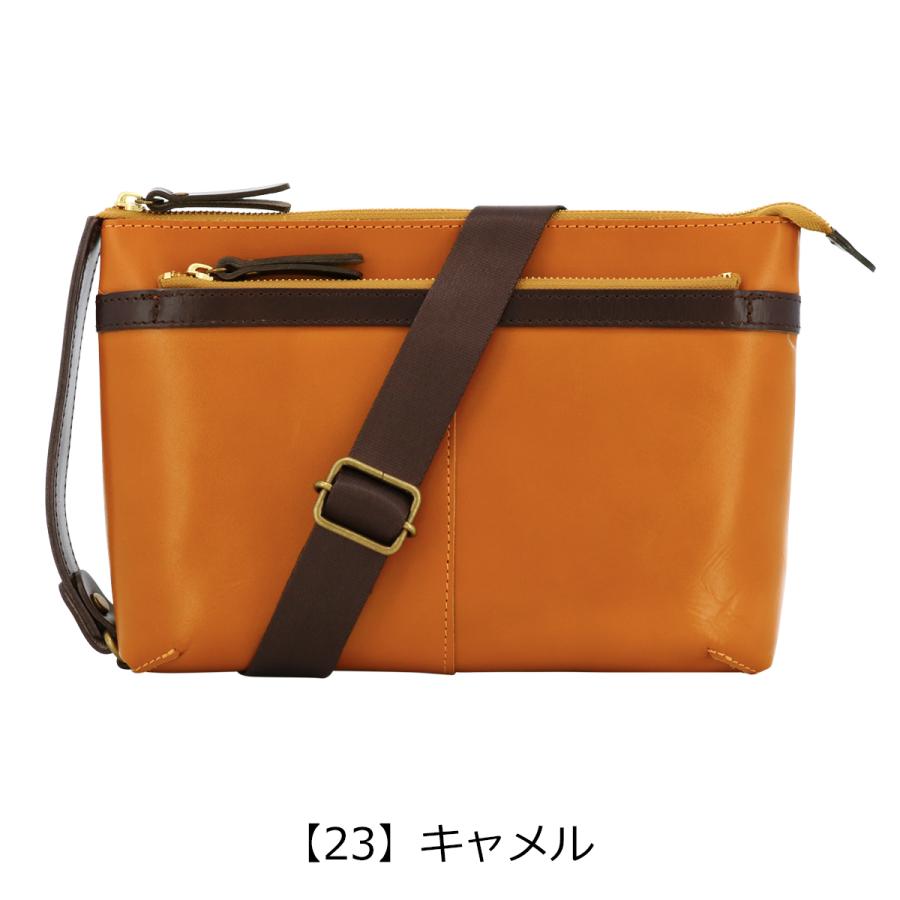 hana　2way ショルダーバッグ キャメル Zeha ショルダーバッグ A5 2WAY 本革 姫路レザー メンズ レディース