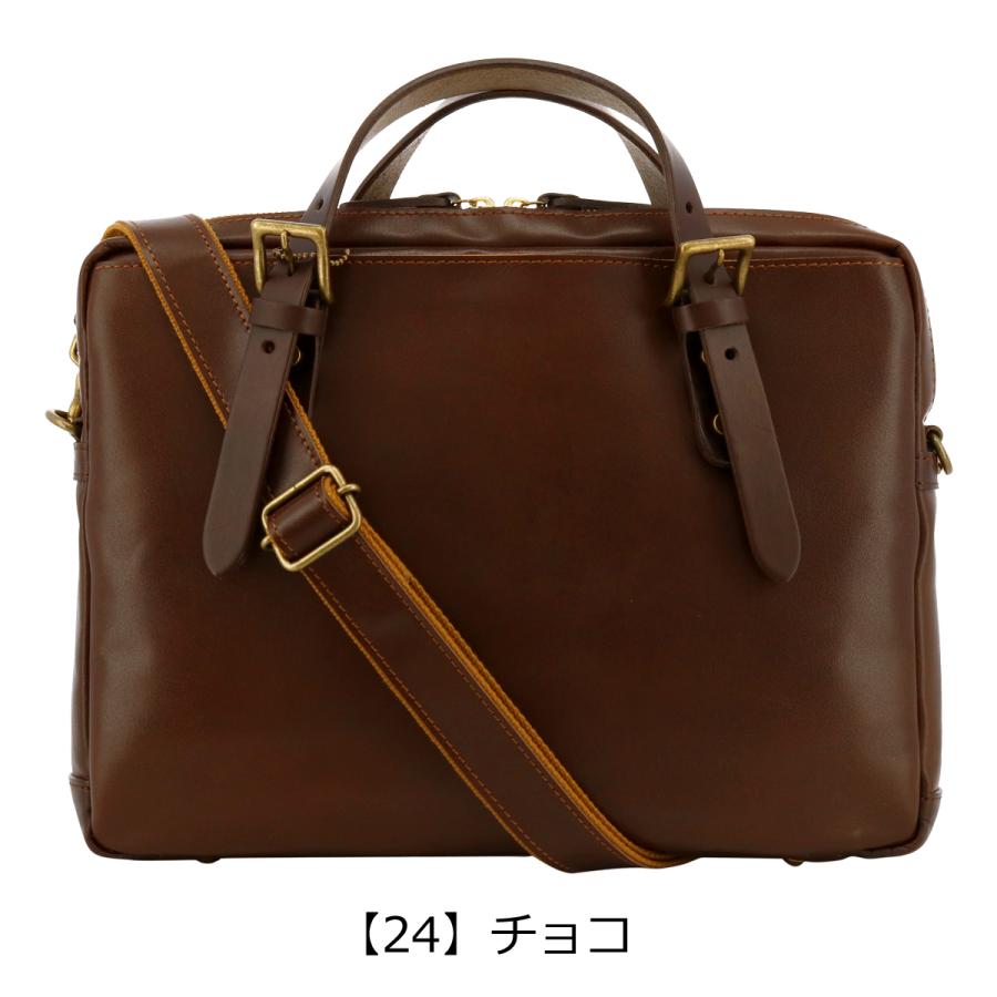 Zeha ブリーフケース A4 2WAY 本革 姫路レザー メンズ レディース 日本