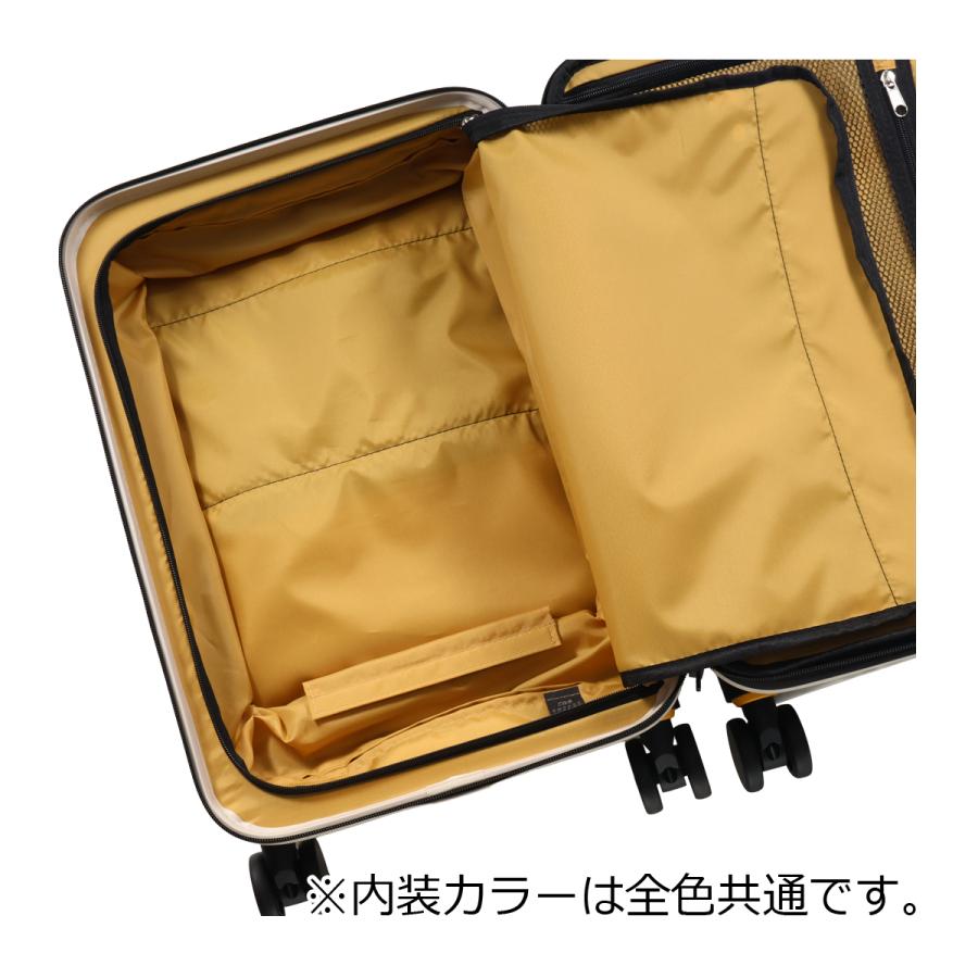 5LAKES＆MT スーツケース 36L 43L 54cm 3.7kg 機内持ち込み 310-4010 C GEAR ファイブレイクスアンドエムティー TSAロック搭載 拡張 ドリンクホルダーの画像