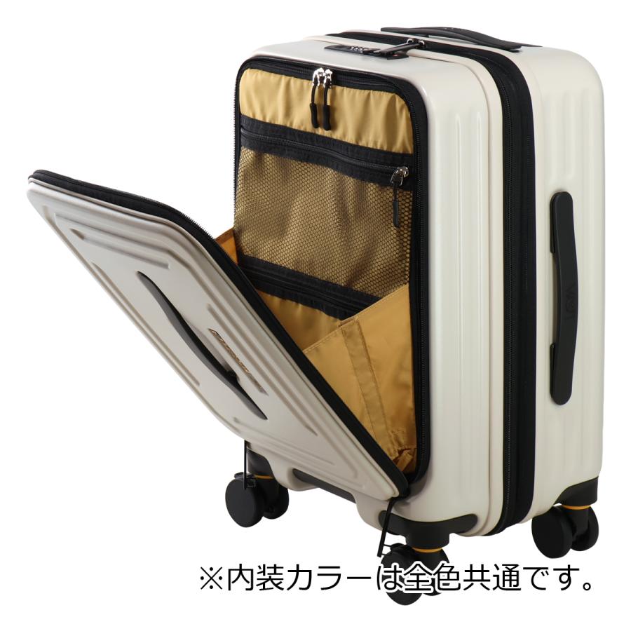 5LAKES＆MT スーツケース 36L 43L 54cm 3.7kg 機内持ち込み 310-4010 C GEAR ファイブレイクスアンドエムティー TSAロック搭載 拡張 ドリンクホルダーの画像