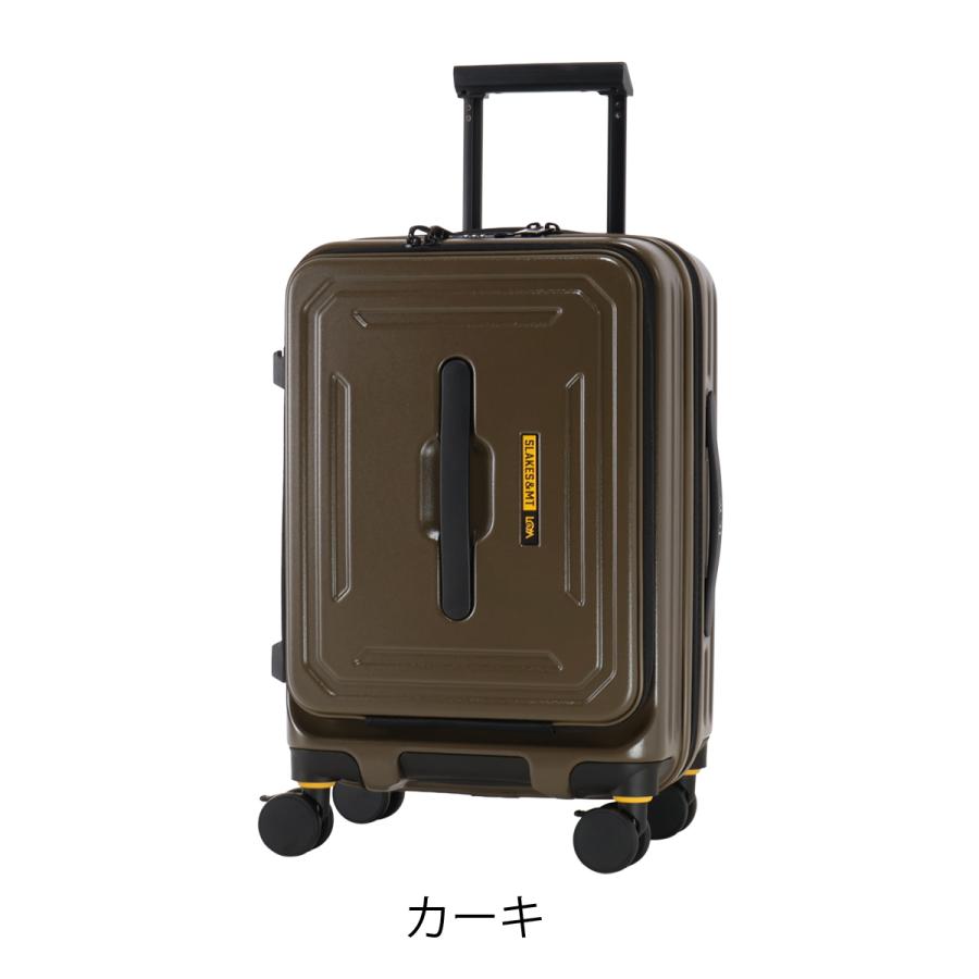5LAKES＆MT スーツケース 36L 43L 54cm 3.7kg 機内持ち込み 310-4010 C GEAR ファイブレイクスアンドエムティー TSAロック搭載 拡張 ドリンクホルダーの画像