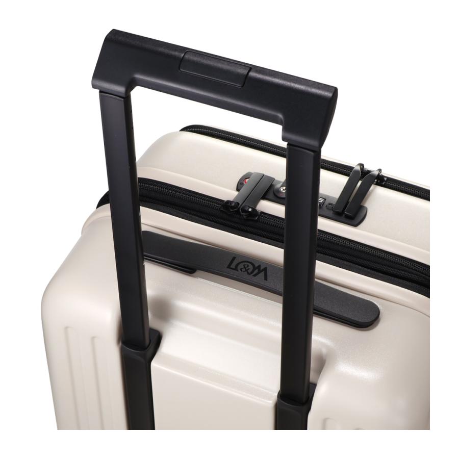 5LAKES＆MT スーツケース 36L 43L 54cm 3.7kg 機内持ち込み 310-4010 C GEAR ファイブレイクスアンドエムティー TSAロック搭載 拡張 ドリンクホルダーの画像