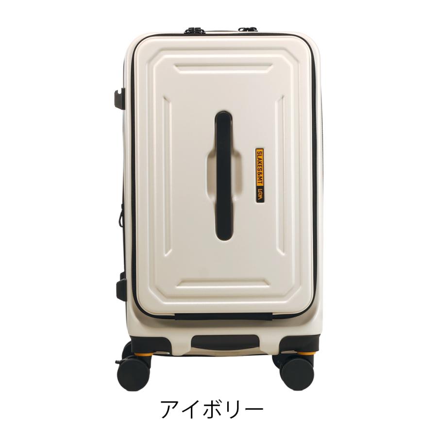 5LAKES＆MT スーツケース 54L 62cm 4.1kg フロントオープン 310-4021 C GEAR ファイブレイクスアンドエムティー TSAロック搭載 拡張の画像