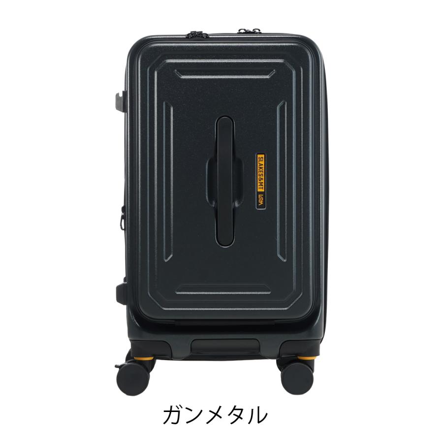 5LAKES＆MT スーツケース 54L 62cm 4.1kg フロントオープン 310-4021 C GEAR ファイブレイクスアンドエムティー TSAロック搭載 拡張の画像