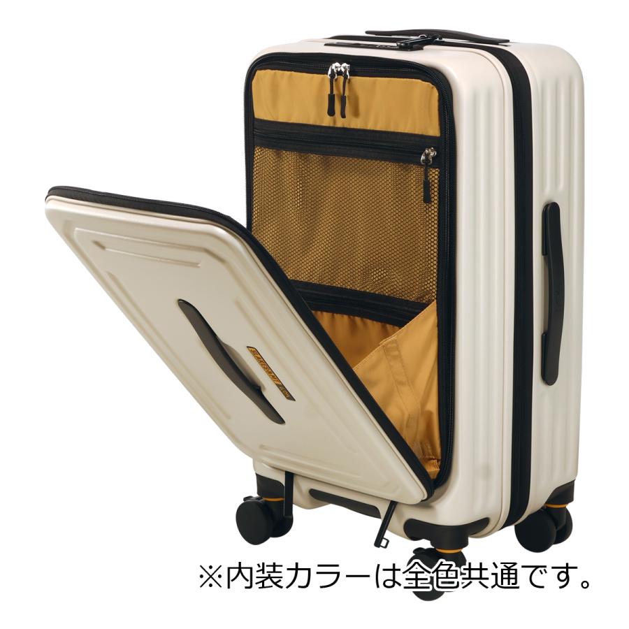 5LAKES＆MT スーツケース 54L 62cm 4.1kg フロントオープン 310-4021 C GEAR ファイブレイクスアンドエムティー TSAロック搭載 拡張の画像