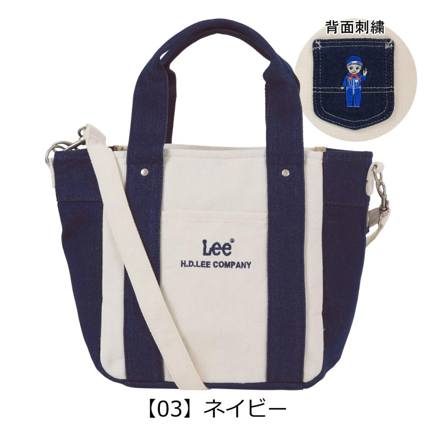 Lee（リー） ミニトート 2WAY キャンバス デニム バディー Buddy