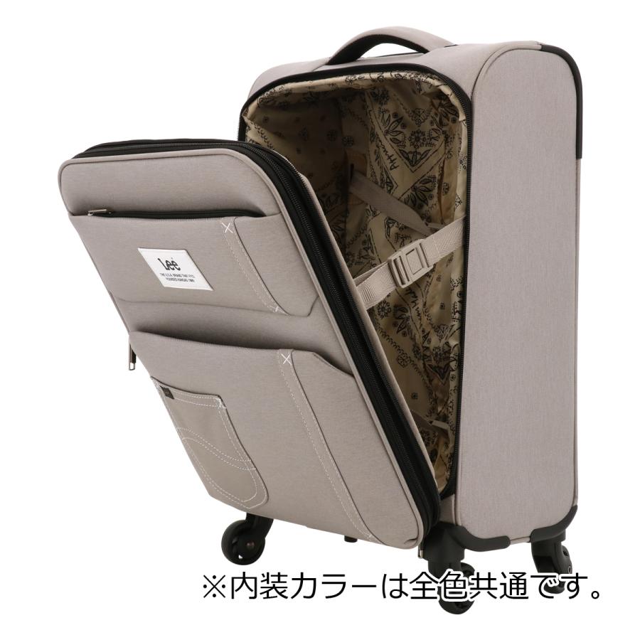 Lee（リー） スーツケース 41L 47cm 2.6kg フロントオープン 320-9030