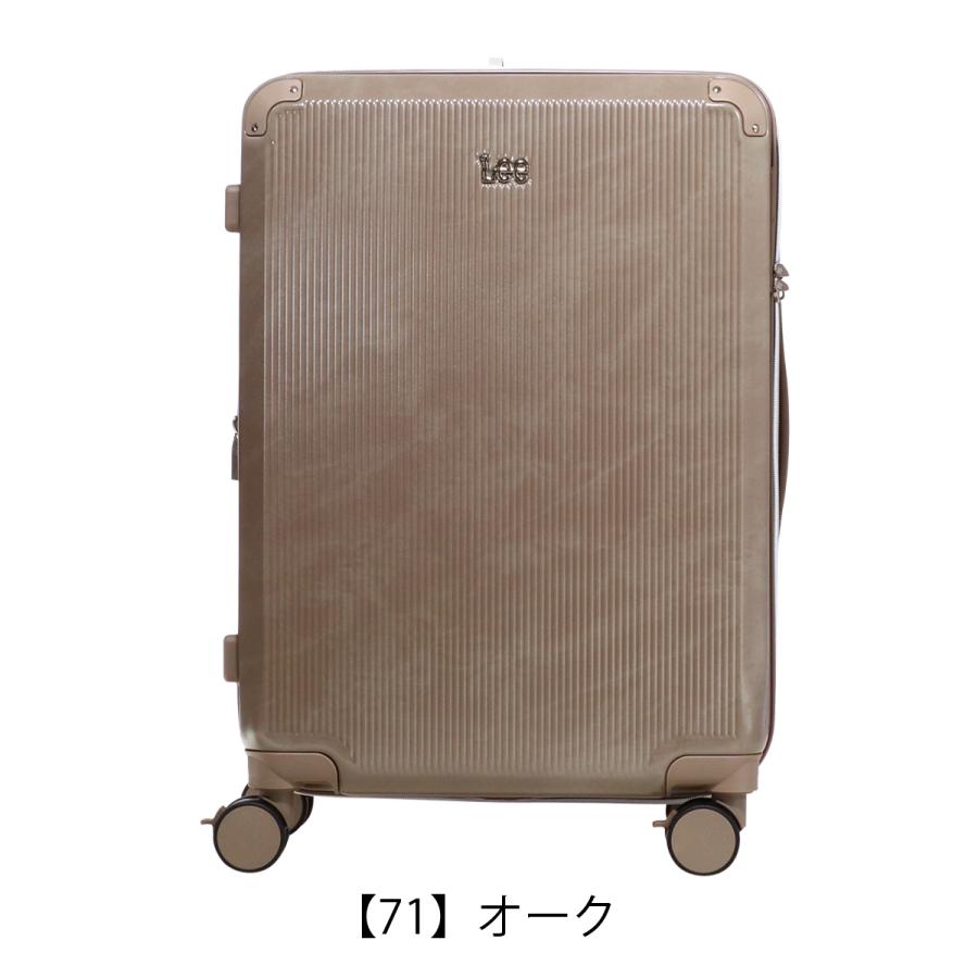 Lee（リー） スーツケース 60L 61cm 3.7kg 22インチ ハードキャリー 4