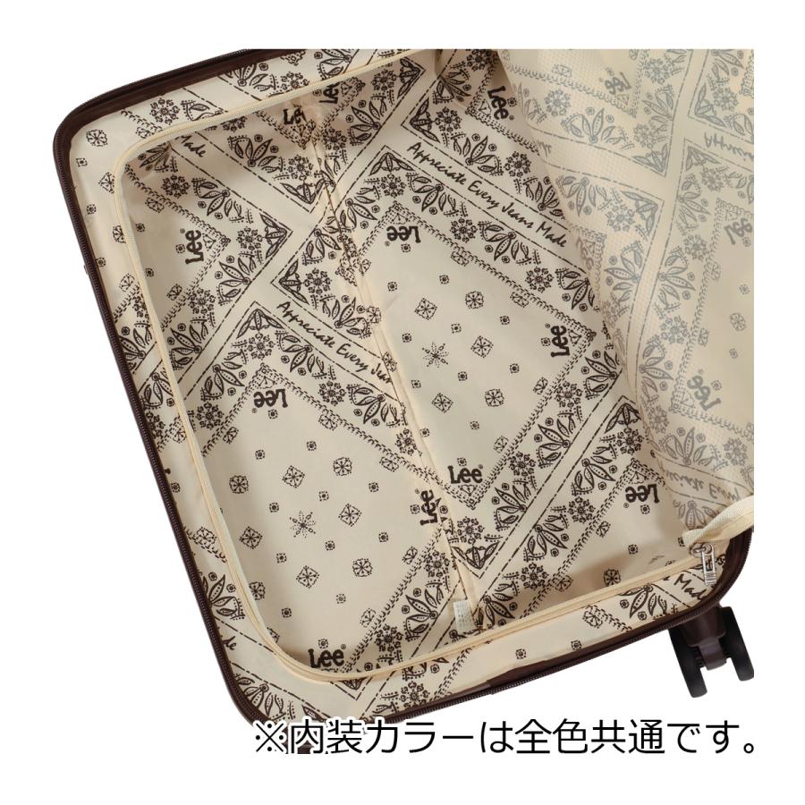 Lee（リー） スーツケース 37L 54cm 3.1kg キャリーバッグ 機内