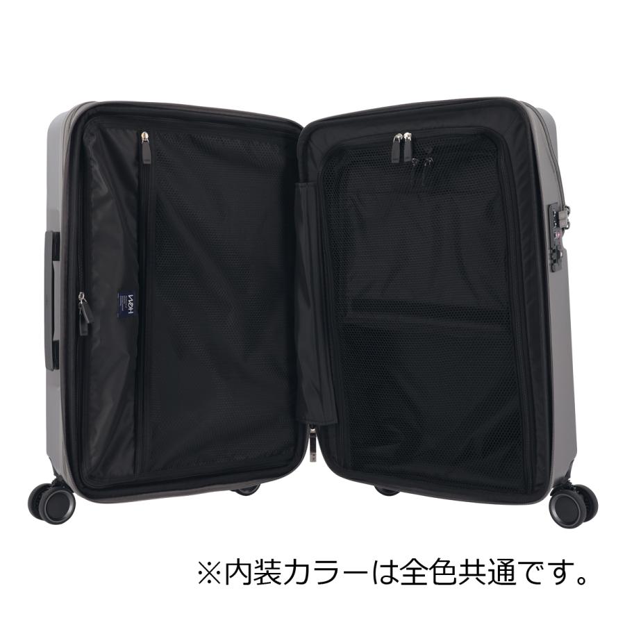 ヘム スーツケース 62L 61.5cm 4.1kg 39-50830（旧品番 39-5081） HeM 当社限定 別注モデル TSAロック搭載 エキスパンダブルの画像